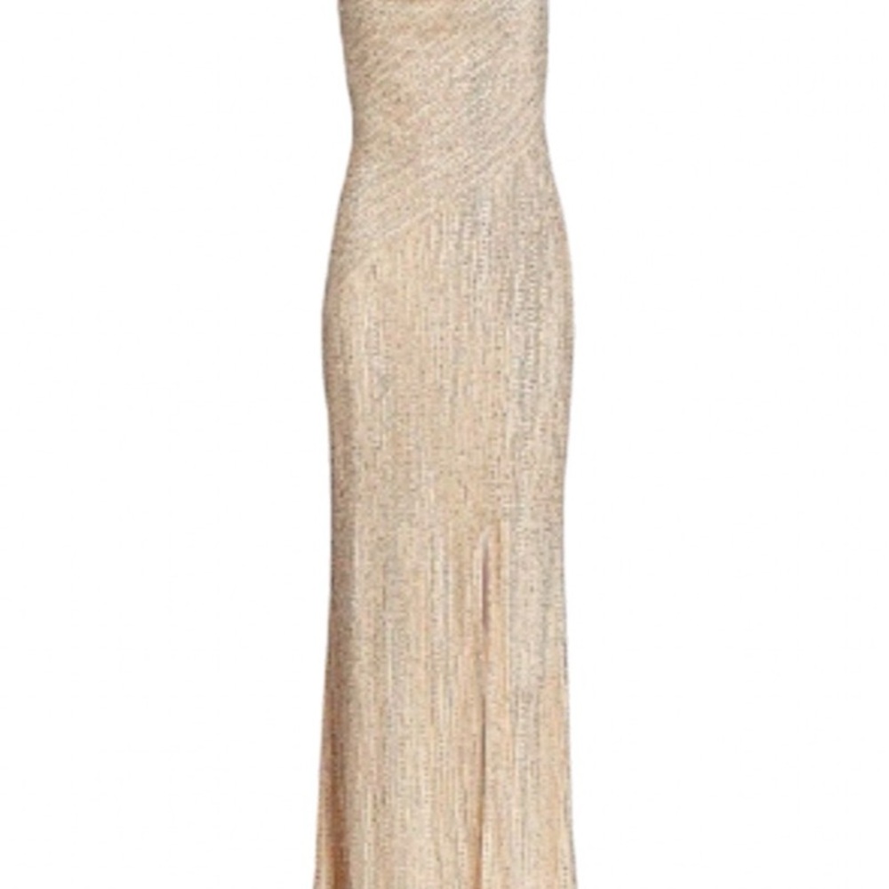 Parker Shayna Beaded Split Gown